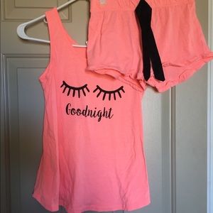 Never worn sleep set